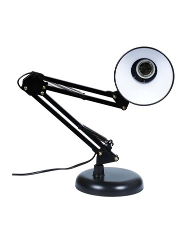 Lampada da tavolo nera