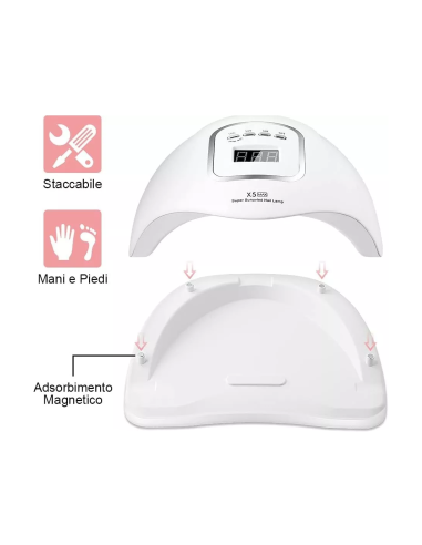 Lampada UV/LED SUN X5 MAX 180W