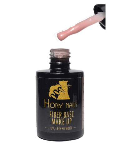 Base Rubber Make Up 10 ml – Hony Nails, colore nude naturale