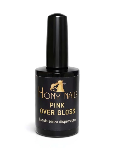 Pink Over Gloss effetto make up nail Hony Nails