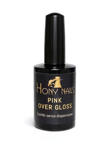 Pink Over Gloss effetto make up nail Hony Nails