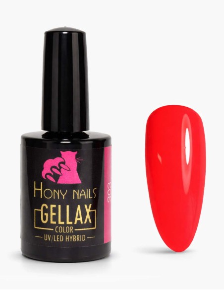 Smalto Semipermanente Hony Nails – Serenity Love 303, fucsia intenso e brillante, formula TPO Free.