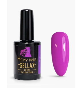 Smalto Semipermanente Hony Nails – Malizia 317, viola-fucsia brillante e seducente, formula TPO Free.