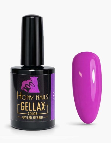 Smalto Semipermanente Hony Nails – Malizia 317, viola-fucsia brillante e seducente, formula TPO Free.
