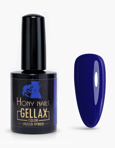 Smalto Semipermanente Hony Nails – Mystery Blu 318, blu notte profondo e seducente, formula TPO Free.
