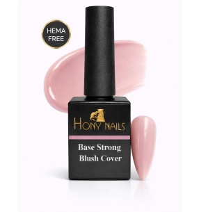 Base Strong Blush Cover HEMA free 12ml Made in Italy Hony Nails