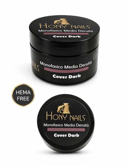 Monofasico Media Densità Cover Dark 50ml Made in Italy Hony Nails
