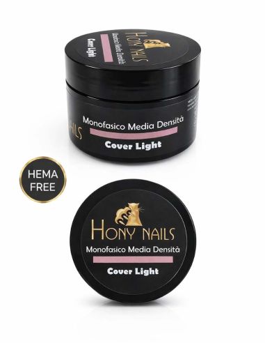 Monofasico Media Densità Cover Light 50ml Made in Italy Hony Nails
