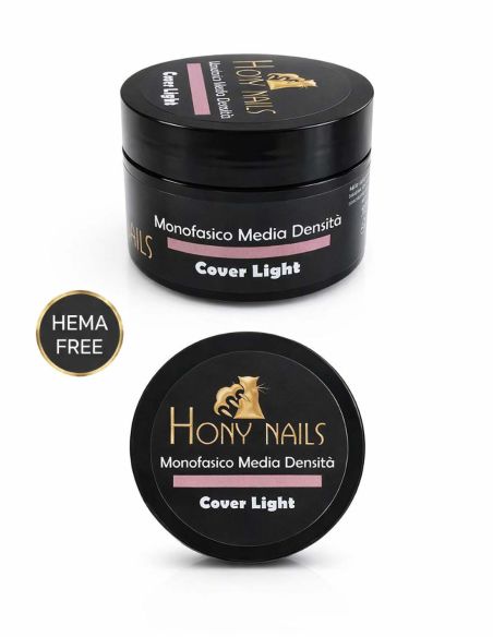 Monofasico Media Densità Cover Light 50ml Made in Italy Hony Nails