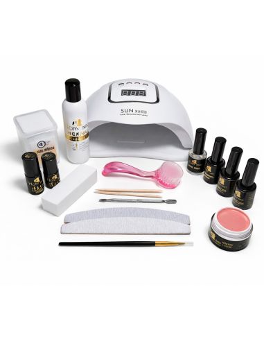 Starter Kit Ricostruzione Unghie con Lampada