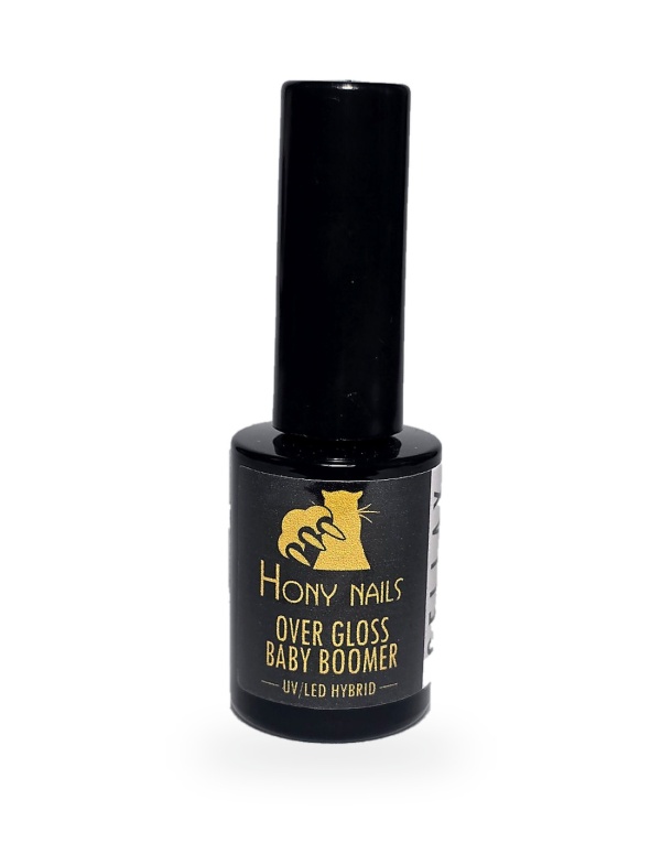 Il colore bianco lattiginoso di Over Gloss Baby Boomer, ideale per valorizzare il baby boomer. 2