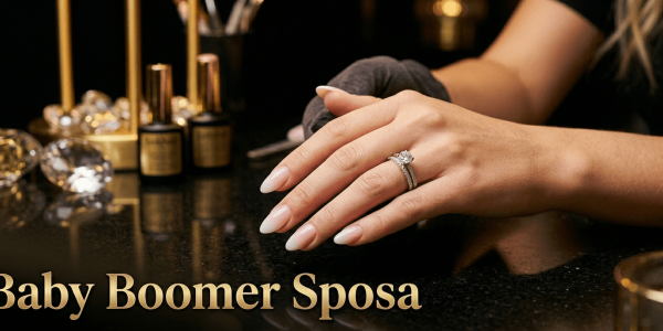 Baby boomer per le unghie da sposa: come fare la sfumatura perfetta