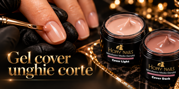 Gel cover su unghie corte: come allungare il letto ungueale
