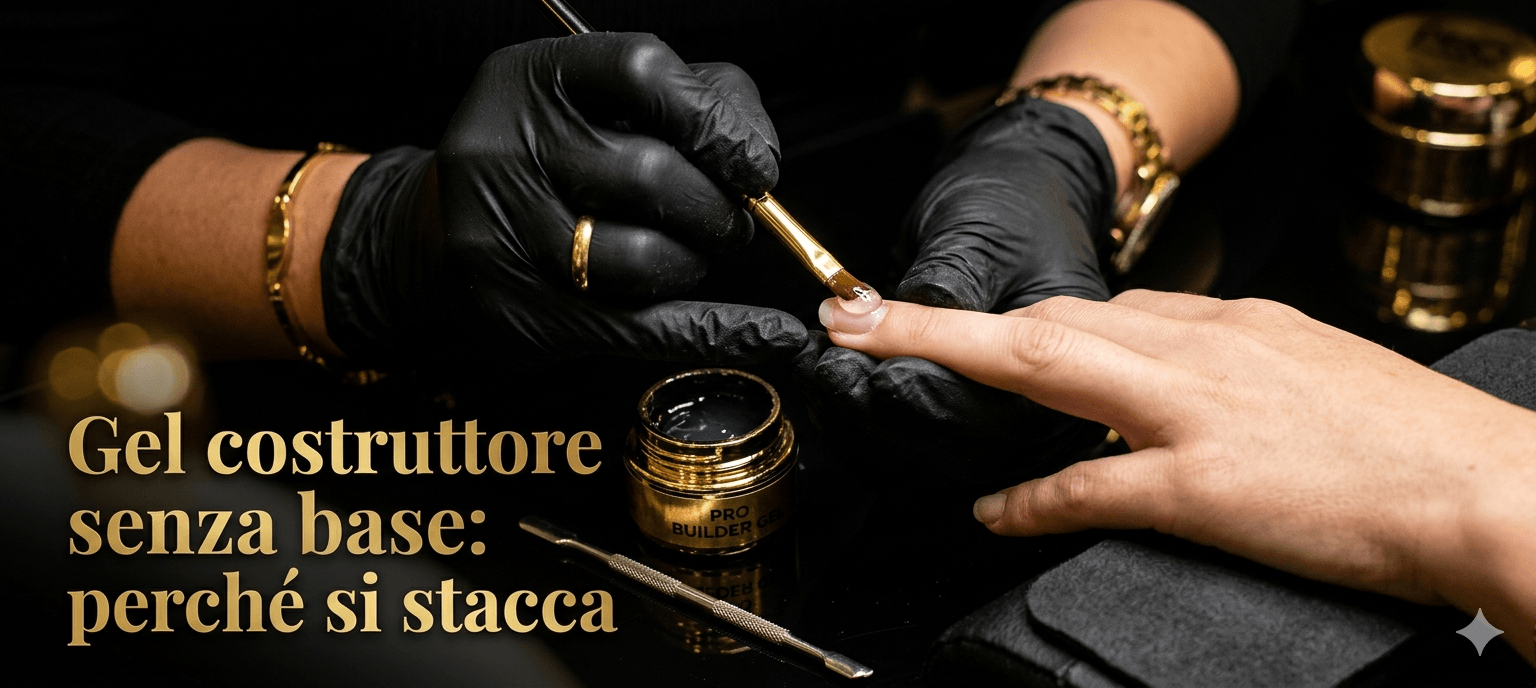 Gel costruttore senza base: perché il lavoro si stacca in pochi giorni